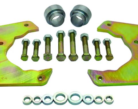 Classic Performance Disc Brake Bracket Kit - 5 Lug, 5x4.75 Bolt Pattern Drum Spindle for 1947-1959 Chevy Truck 1/2 Ton 4759DBK-5