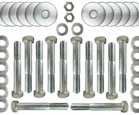 Auto Pro USA 1960-1964 Chevrolet Impala Body Mount Hardware, 40 Piece Hardware Set BM1012HD