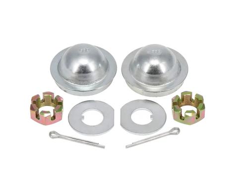 Classic Performance Dust Cap Hardware Kit Small Cap 1-25/32" Plain CPPHWF-C