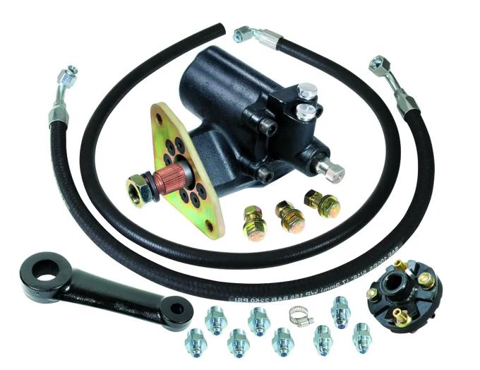 Classic Performance 400 Series Power Steering Conversion Kit for 1955-59 1/2 Ton Chevy Truck CPP5559PSK-AC