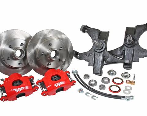 Classic Performance 12” Disc kit W/ 2” Drop Spindles, 1958-64 Chevy Full Size 5864SWBK-D12