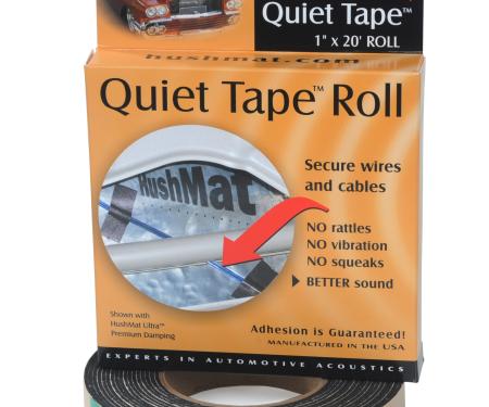 HushMat Quiet Tape Shop Roll - One 1" x20'x1mm Single Side Foam Tape ea 30300