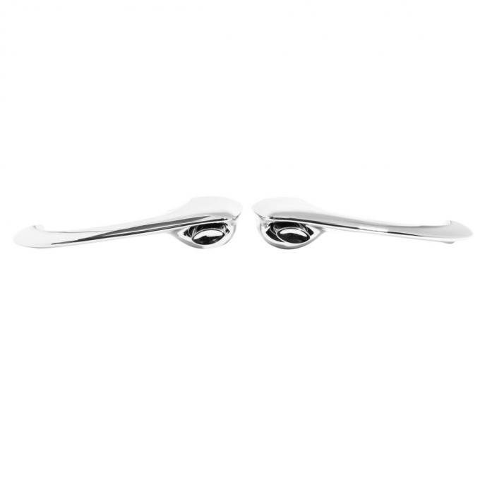 Trim Parts 1960 Chevrolet Full Size 4-Door Car Outside Front Door Handle Assemblies, Pair 2083