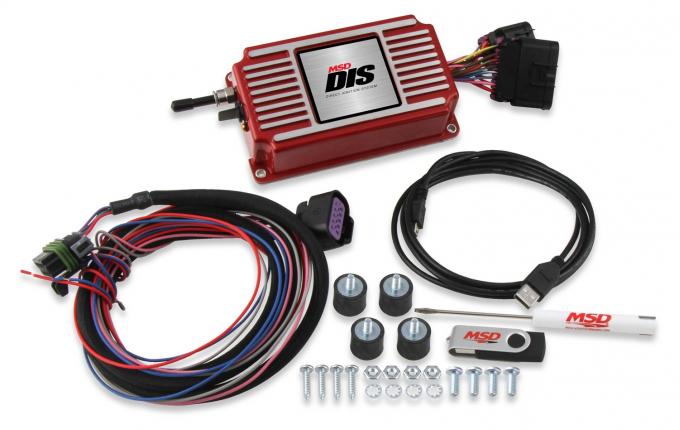 MSD DIS Direct Ignition System Control Box, Red 6015MSD