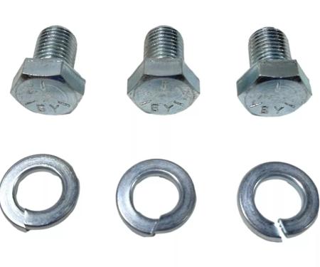 Chevy Harmonic Balancer Pulley Bolts, Small Block, 1955-1957