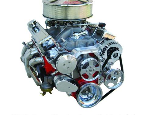 Vintage Air Front Runner™ Drive System Small Block Chevrolet Bright Power Steering without Pump 174020-SCA