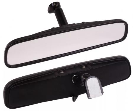 Chevelle And Malibu 10" Inner Rearview Mirror, Black, 1978-1983