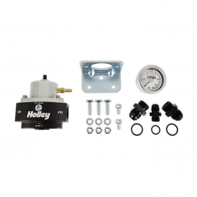 Holley EFI Billet Bypass Fuel Pressure Regulator Kit 12-846KIT