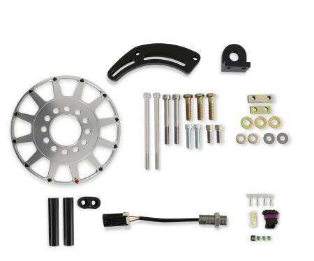 Holley EFI 8-Inch 12-1X Crank Trigger Kit, LS, Hall Effect 556-174