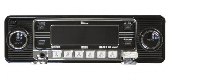 Custom AutoSound® 4-Din Radios | Black Face