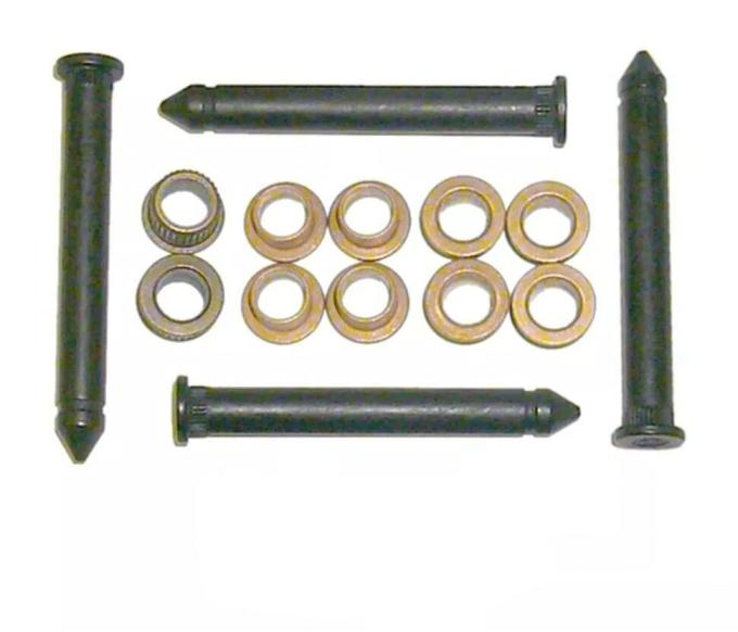 Redline Restomotive® 1967-1979 Camaro / Firebird / Nova 14 Piece Door Hinge Pin-Bushing Repair Kit