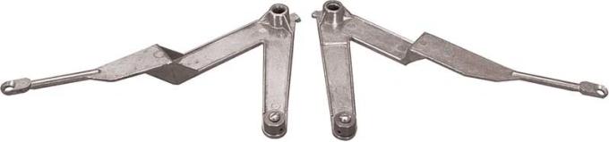 Chevy Heater & Defroster Levers, Deluxe, 1955