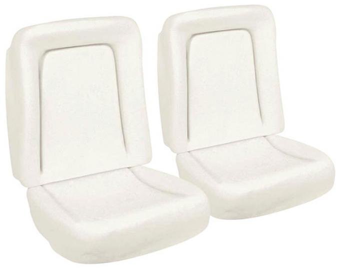 RestoParts Seat Foam, 1967-69 Corvair, Bucket, Pair CV10083-PR