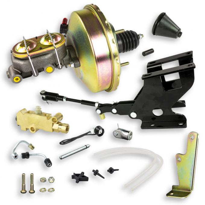 Right Stuff 67-72 GM & GMC C/K Truck, 9" Slimline Booster Master Combination Kit Disc/Drum G96720971