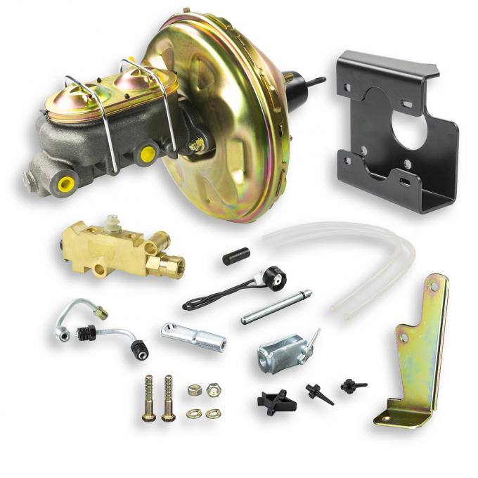 Right Stuff 1967-72 GM & GMC C/K Truck Master Cylinder & Booster Combo Kit, Low Rise Bracket G16820971