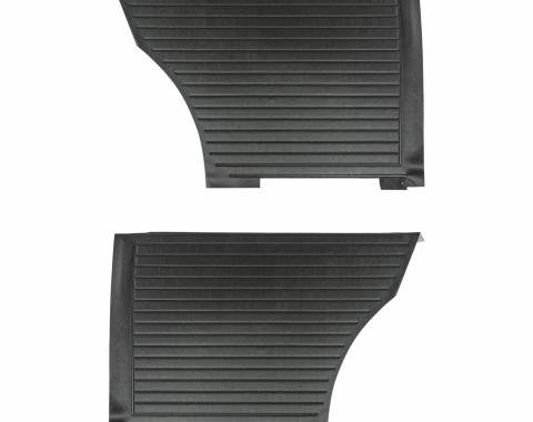 PUI Interiors 1966 Chevrolet Nova Hardtop Black Rear Door Panels D270C