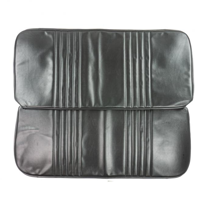 PUI Interiors 1955-1959 Chevrolet & GMC Truck Black Front Bench Seat Cover 55TS70B