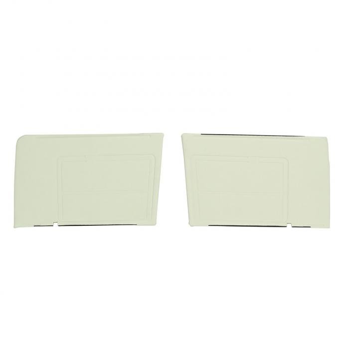 PUI Interiors 1963 Chevrolet Nova/SS Convertible White Rear Door Panels 63XD69V