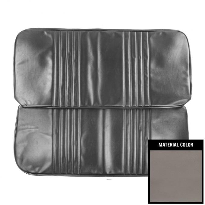 PUI Interiors 1955-1959 Chevrolet & GMC Truck Gray Front Bench Seat Cover 55TS02B