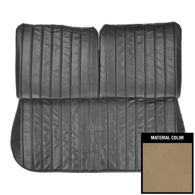 PUI Interiors 1971-1972 Chevrolet Monte Carlo Sandalwood Front Bench Seat Cover 71MS41B