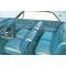 Full Size Chevy Seat Cover Set, 2-Door Hardtop, Impala SS, 1964