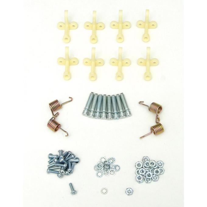 Full Size Chevy Headlight Bucket Hardware Kit, 1958-1959