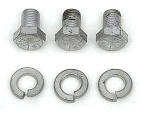 Full Size Chevy Harmonic Balancer Pulley Bolts, Small Block, 1958-1972