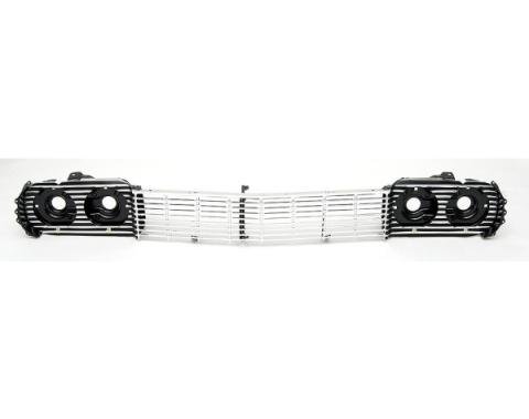 Full Size Chevy Grille Assembly, Front, With Supports & Headlight Buckets, 1964