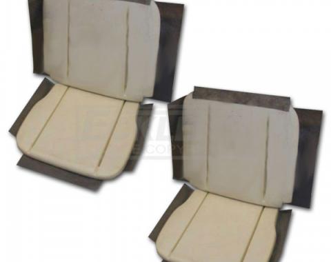 Full Size Chevy Bucket Seat Foam Pair, Super Sport (SS), Impala, 1965