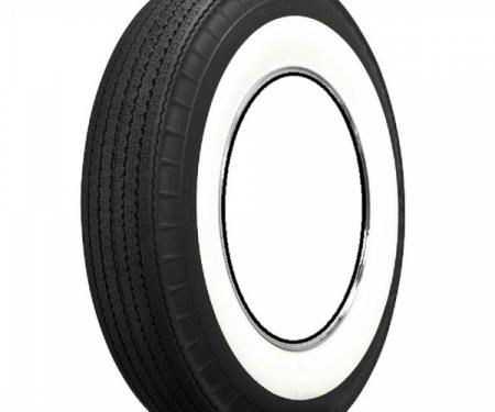 Chevy Tire, Original Appearance, Radial Construction, 6.70 x 15" With 2-3/4" Whitewall, 1955-1956