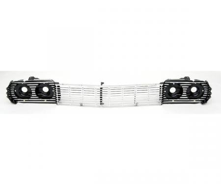 Full Size Chevy Grille Assembly, Front, With Supports & Headlight Buckets, 1964