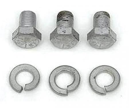 Full Size Chevy Harmonic Balancer Pulley Bolts, Small Block, 1958-1972