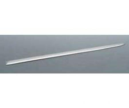 Chevy Door Molding, Stainless Steel, Left, Upper, Bel Air 2-Door, 1955