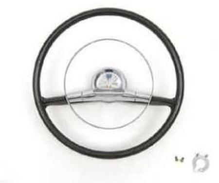 Chevy Steering Wheel, 15, With Horn Ring, Bel Air 210, 1957