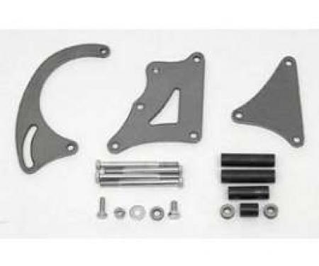 Chevy Alternator Bracket Kit, Small Block, Long Water Pump Extra Clearance, 1955-1957