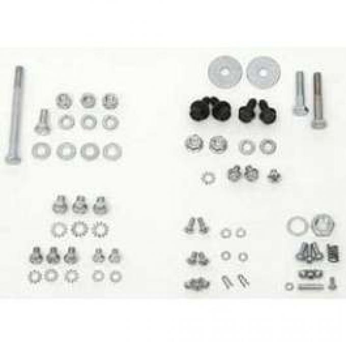 Chevy Steering Column Assembly Fastener Set, 1957