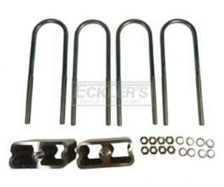 Chevy Rear Spacer Lowering Kit, 3, 1955-1957