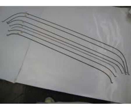 Chevy Used Headliner Wire Set, 4-Door Hardtop, 1956-1957