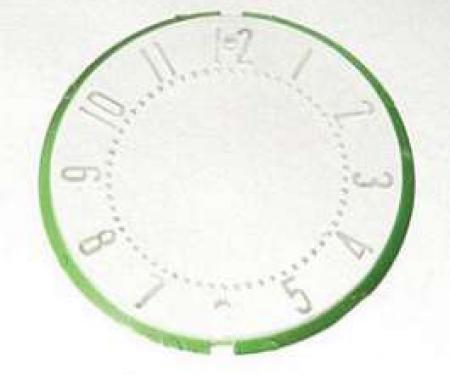 Chevy Clock Face Lens, 1955-1956