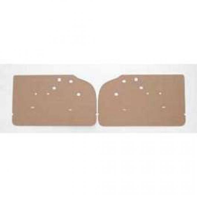 Chevy Cardboard Interior Front Door Panels, 4-Door Wagon, 150 & 210, 1955-1957