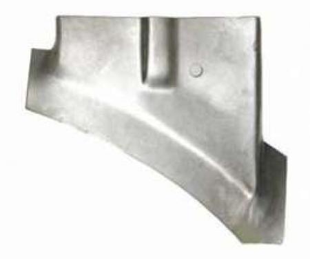 Chevy Trunk Hinge Brace, Wheel Well, Convertible, Right, 1955-1957