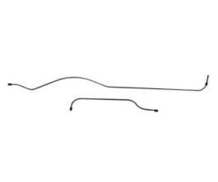 Chevy Brake Line, Rear Housing, Stainless Steel,1951-1952