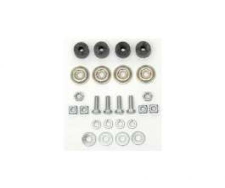 Chevy Shock Absorber Installation Kit, Front, 1949-1954