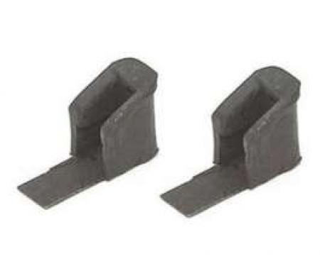 Chevy Vent Window Stop Rubber Bumpers, Hardtop And Convertible, Upper, 1951-1954