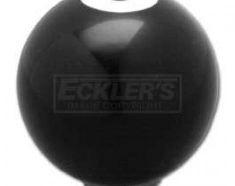 Early Chevy Gear Shift Knob, Black 8 Ball, 1949-1954