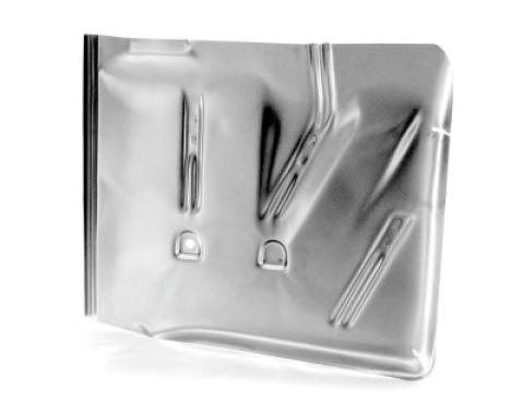 Chevy Floor Pan, Left, Rear, Convertible, 1955-1957