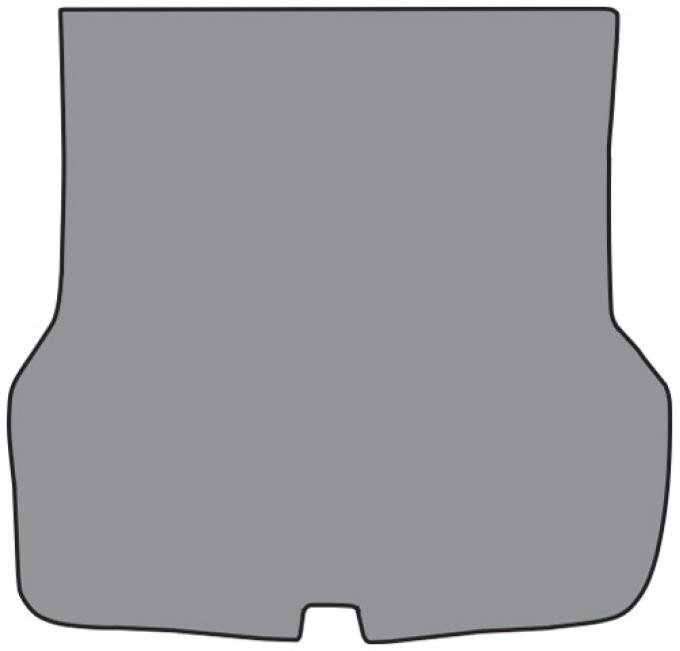 ACC 1955-1957 Chevrolet Bel Air 2DR/4DR Hardtop/Sedan without Spare Tire Cutout Trunk Mat Loop