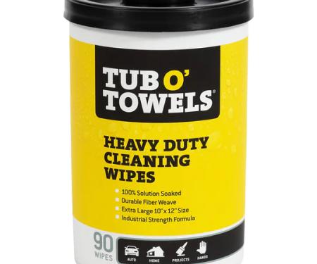 Tub O' Towels Heavy Duty Cleaning Wipes, 90-Count