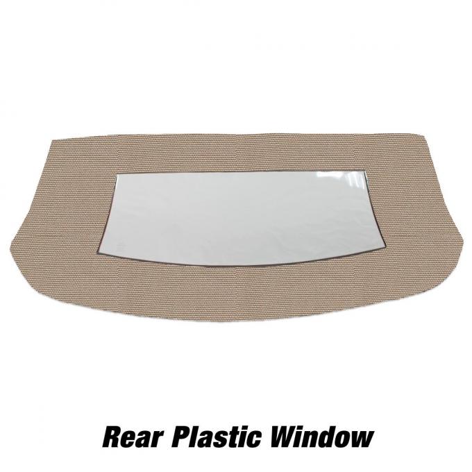 Kee Auto Top CD1028CO09SF Convertible Rear Window - Cloth, Direct Fit