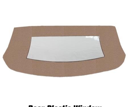 Kee Auto Top CD1028CO07SF Convertible Rear Window - Cloth, Direct Fit